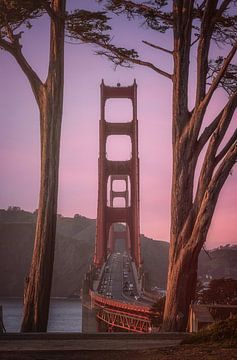 Pont du Golden Gate sur Photo Wall Decoration