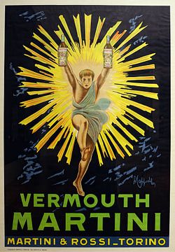 Leonetto Cappiello - Vermouth Martini (1920) by Peter Balan