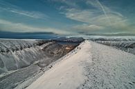 Longyearbyen photographed from the mountain Sarkofagen by Kai Müller thumbnail