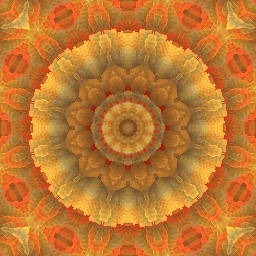 Mandala licht van Marion Tenbergen