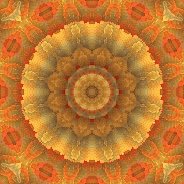 Mandala licht van Marion Tenbergen