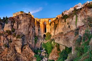 Ronda kloof in Andalusië, Spanje van Voss Fine Art Fotografie