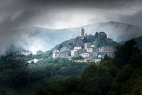 Klein bergdorpje in Corsica