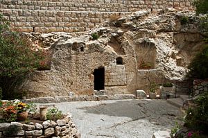 the tomb of Jesus Christ in Jerusalem von ChrisWillemsen