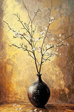 Frühlingsblüte in Gold iii von Studio BB