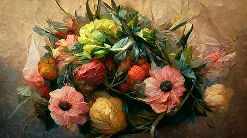 Les fleurs de Raphaël sur Sven van der Wal