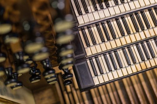 Speeltafel Königorgel - Stevenskerk, Nijmegen