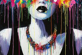 Digitale abstrakte Kunst