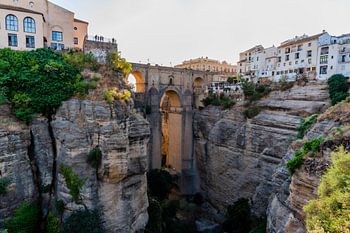 Altstadt von Ronda im goldenen Licht