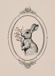 cutest bunny by haroulita