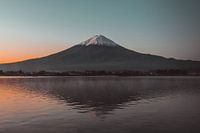 Mt. Fuji bij zonsopkomst