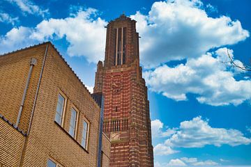 Martinus toren, Weert close up van Jolanda de Jong-Jansen