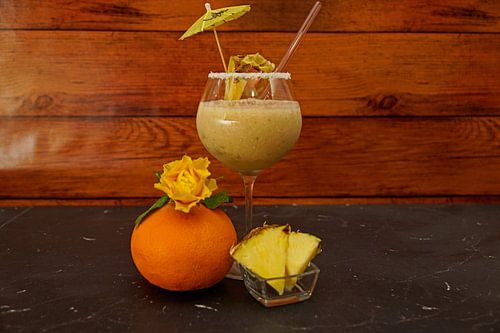 Ananas Kokos Cocktail met Grapefruit