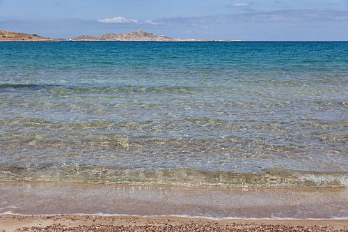 Paros - Santa Maria-strand - Uitzicht op zee