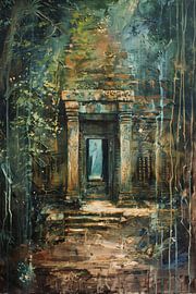 Temple perdu dans la forêt sur Whale & Sons