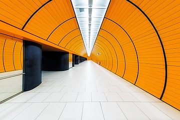 U-Bahn-station Marienplatz in München von Dieter Meyrl