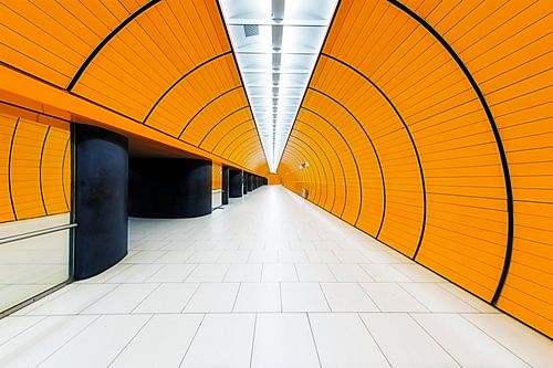 Marienplatz underground station in Munich