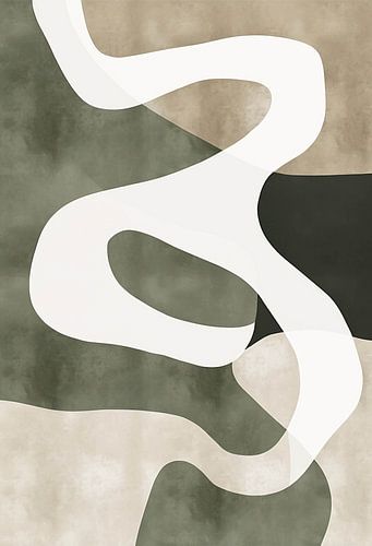 Danse abstraite aux couleurs de la terre