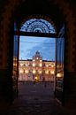 Blick durch Torbogen des Siculorum Gymnasium auf die Universit�t, Universita Degli Studi Di Catania, von Torsten Krüger Miniaturansicht