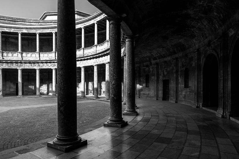 Paleis van Karel V - Alhambra par Jack Koning