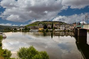 Traben-Trarbach an der Mosel, Panoramafoto