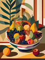 The Essence of Fruit Caught in Form