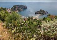 Isola Bella, Taormina, Sizilien, Italien von Rene van der Meer Miniaturansicht