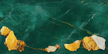 Golden stone by Franka Poulain