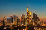 Sonnenuntergang in Frankfurt am Main von Henk Meijer Photography Miniaturansicht