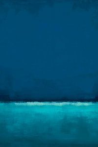 Silence profond en bleu foncé