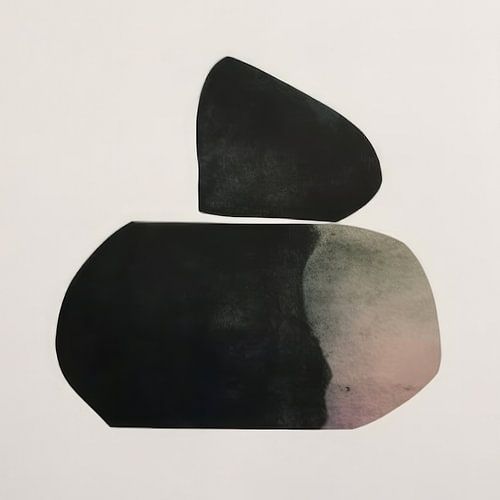 Modern en abstract aquarel