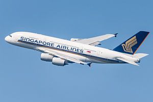 Un Airbus A380 de Singapore Airlines