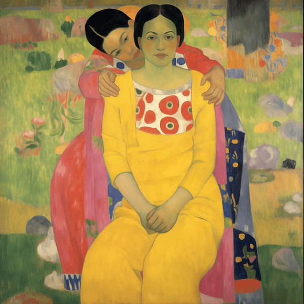 Klimt trifft Gaugain von Ton Kuijpers