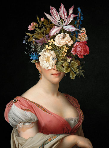 Portrait of Hortense de Beauharnais von Marja van den Hurk