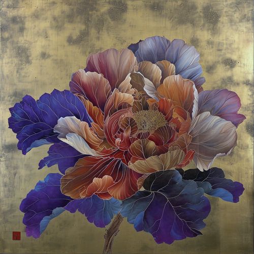 Gouden bloemenpracht