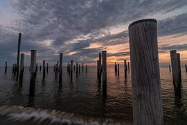 Palendorp Petten just after sunset by Paul Veen