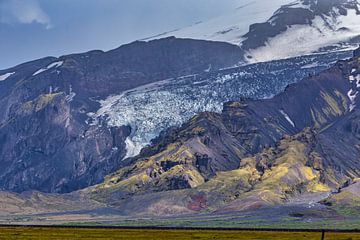 Eyjafjallajökull gletsjer van Easycopters