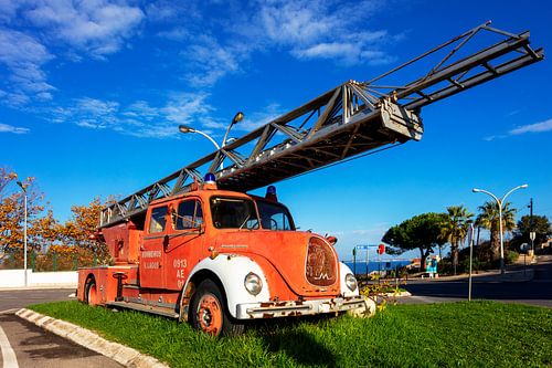 historische brandweerwagen