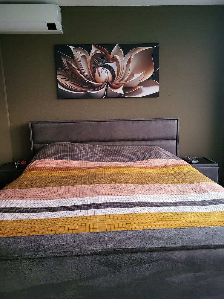 Lotus flower Abstract VII  by Jacky 