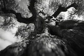 Zeitloser Olivenbaum von Poster Art Shop