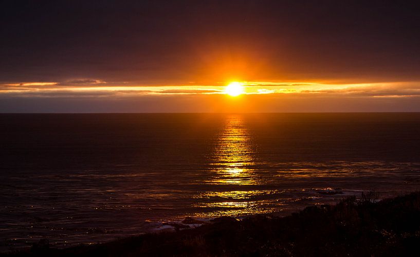 Zonsondergang by Johnny van der Leelie