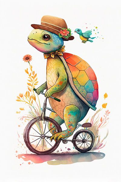 Beastly wacky - Turtle by Erich Krätschmer