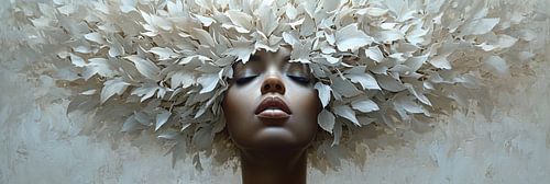 Female Silence | Whispered Foliage Muse