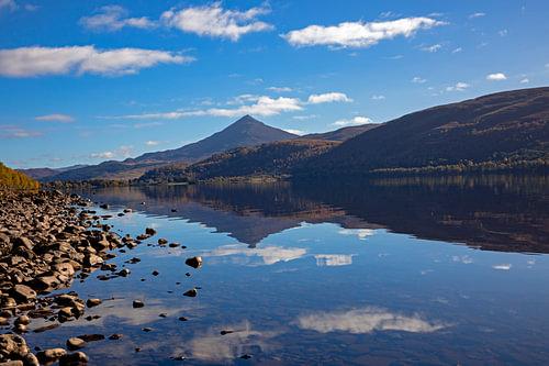 Loch Rannoch met de berg Schiehallion op de achtergrond, Breadalba