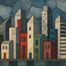 Geometrie der Großstadt von Sabine Wagner