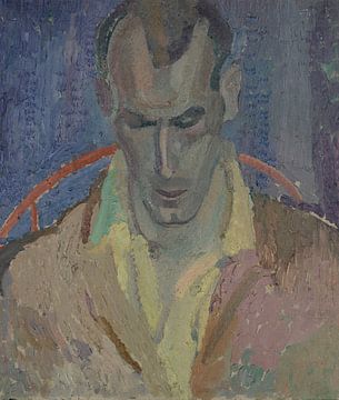 Frances Hodgkins - Portrait d'Arthur Lett-Haines (1920) sur Peter Balan