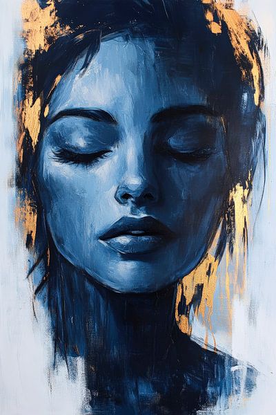 Blue dream - Silence of the soul by Poster Art Shop