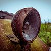 Koplamp van een oude Deutz tractor van SchippersFotografie