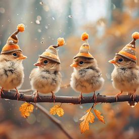 Bird humour by Max Steinwald
