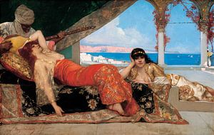 Weibliche Favoritin des Emirs - Benjamin Constant - 1879